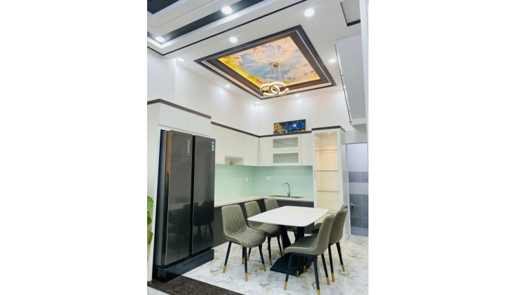 NHỈNH 5 TỶ TL! 67M², 4 Tầng /4pn, HẺM XE TẢI, Lê Đức Thọ Gò Vấp!